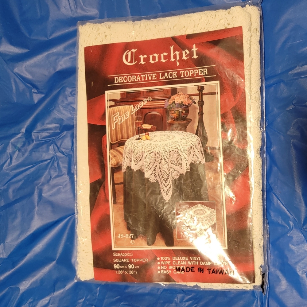 Crochet Decorative Lace Topper